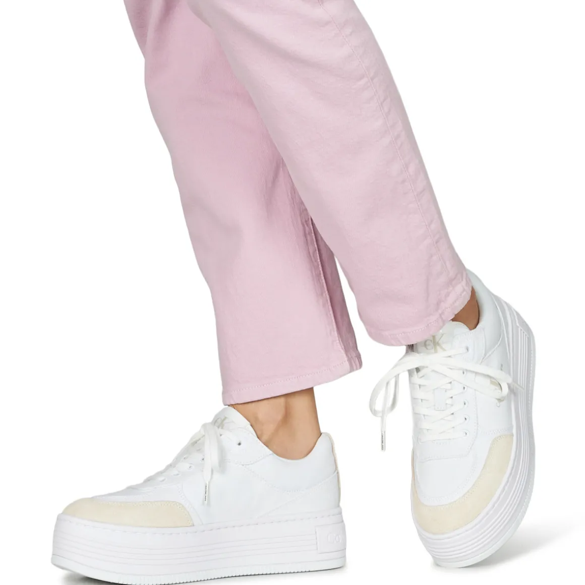 Calvin Klein Jeans - BOLD PLATF LOW LACE MIX ML BTW