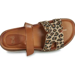 Exé Shoes - 967-KIMOLOS-LEOPARD-TAN