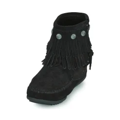 Minnetonka - DOUBLE FRINGE SIDE ZIP BOOT