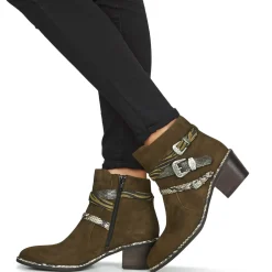 Regard - NAPOLI V3 VELOURS MILITARE