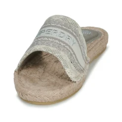 Superdry - Mules Compensées Style Espadrille En Toile