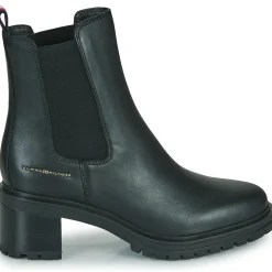 Tommy Hilfiger - ESSENTIAL MIDHEEL LEATHER BOOTIE