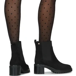 Tommy Hilfiger - FLAG MID HEEL SUEDE CHELSEA