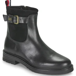 Tommy Hilfiger - THERMO MATERIAL MIX BELT BOOTIE